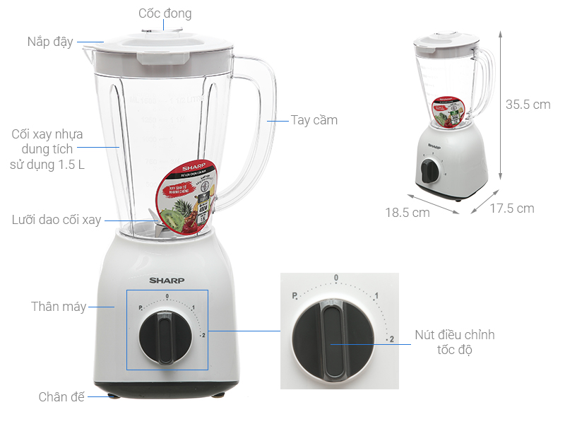 sharp-em-s154pv-wh-11